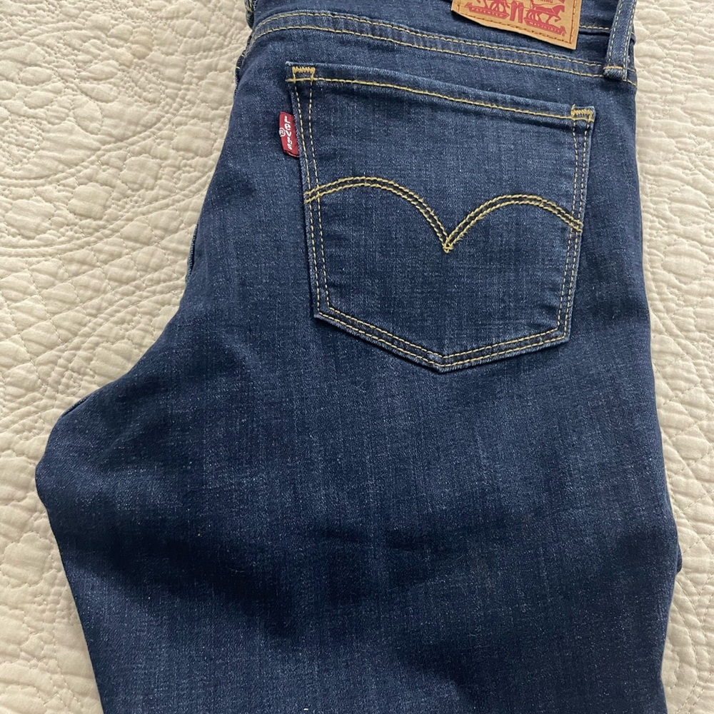 Levi's Blue Straight Jeans Classic Style